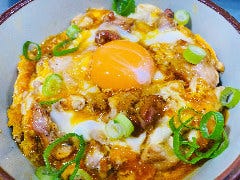 藁焼き小たる地鶏と銘柄鶏の香味親子丼