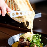 充実のチーズ料理の数々◎厳選されたこだわり素材！