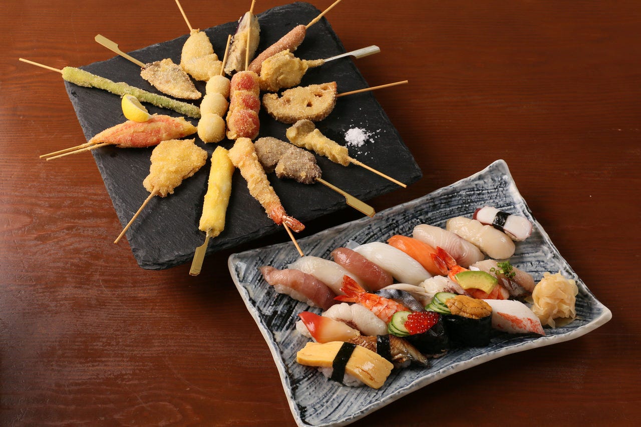 寿司 串かつ 飲み放題 てしごと家新浦安店（船橋/浦安／居酒屋・和食・海鮮料理・串揚げ） gooグルメ