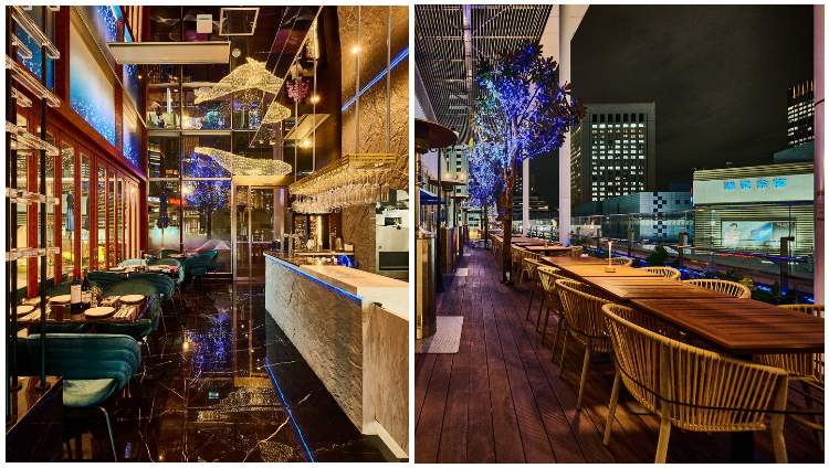 夜景と青空の天空ビアガーデン BBQ LAPIS BLEU TOKYO 有楽町店（有楽町