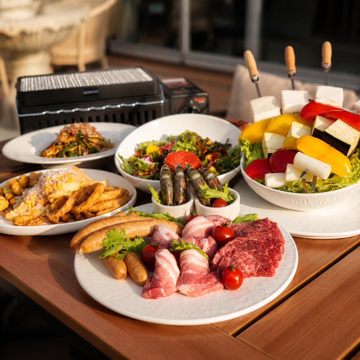 夜景と青空の天空ビアガーデン BBQ LAPIS BLEU TOKYO 有楽町店（有楽町