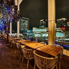 夜景と青空の天空ビアガーデン BBQ LAPIS BLEU TOKYO 有楽町店