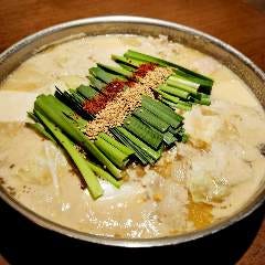 当店一番人気の白もつ鍋