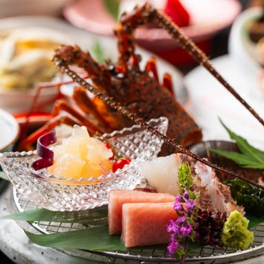 和匠 博多松月_慶事・お顔合わせ【菖蒲～しょうぶ～】縁起の良い食材や伊勢海老と黒毛和牛、祝い鯛の土鍋飯など全10品