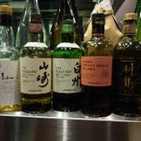 100種類以上のお酒。特に日本酒・焼酎にこだわっております