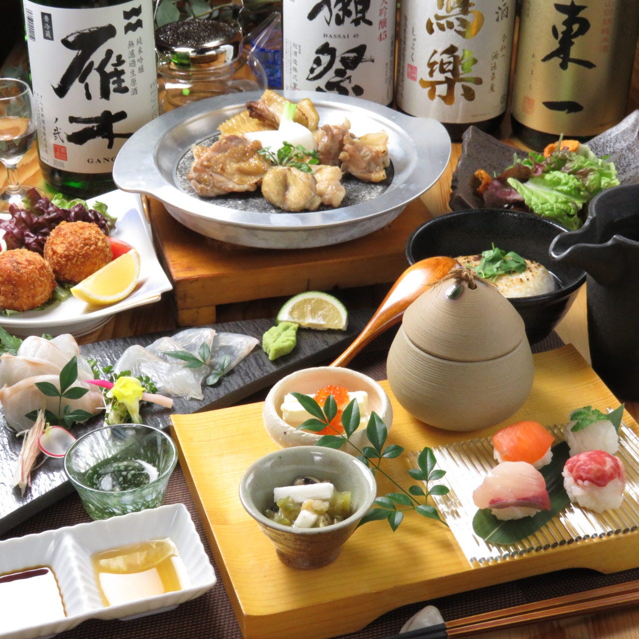 魚貝・鶏料理・日本酒 とよ新 神戸三宮