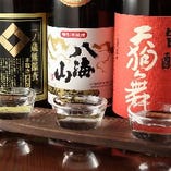 日本酒と焼酎の飲み比べとても好評頂いております！
