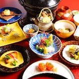 【今月のおすすめ】旬の兼六会席コース〈全10品〉旬菜旬魚を使用した加賀料理