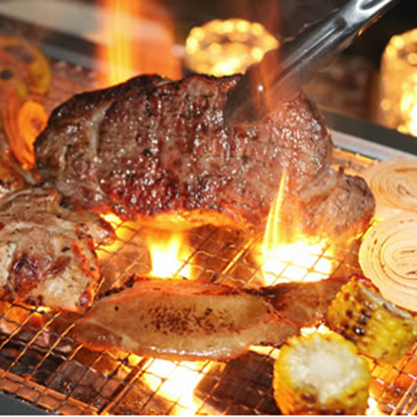 Sebumpakuariokashiwa q Garden Teburade Babekyu Kashiwa Charcoal Grill Dishes Gurunavi Restaurant Guide