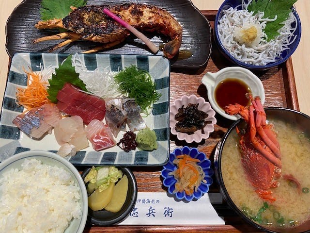 しらすと伊勢海老の忠兵衛 江ノ島 鵠沼 丼もの ぐるなび