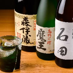 九州と言えば焼酎。オリジナル焼酎もご用意しております
