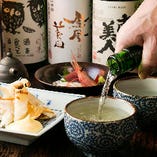 料理に合う辛口を中心に厳選した日本酒