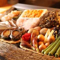 【楓コース】魚介や野菜含む天ぷら9種など全9品