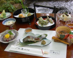 貴船 仲よし 大原 鞍馬 貴船 会席料理 ぐるなび
