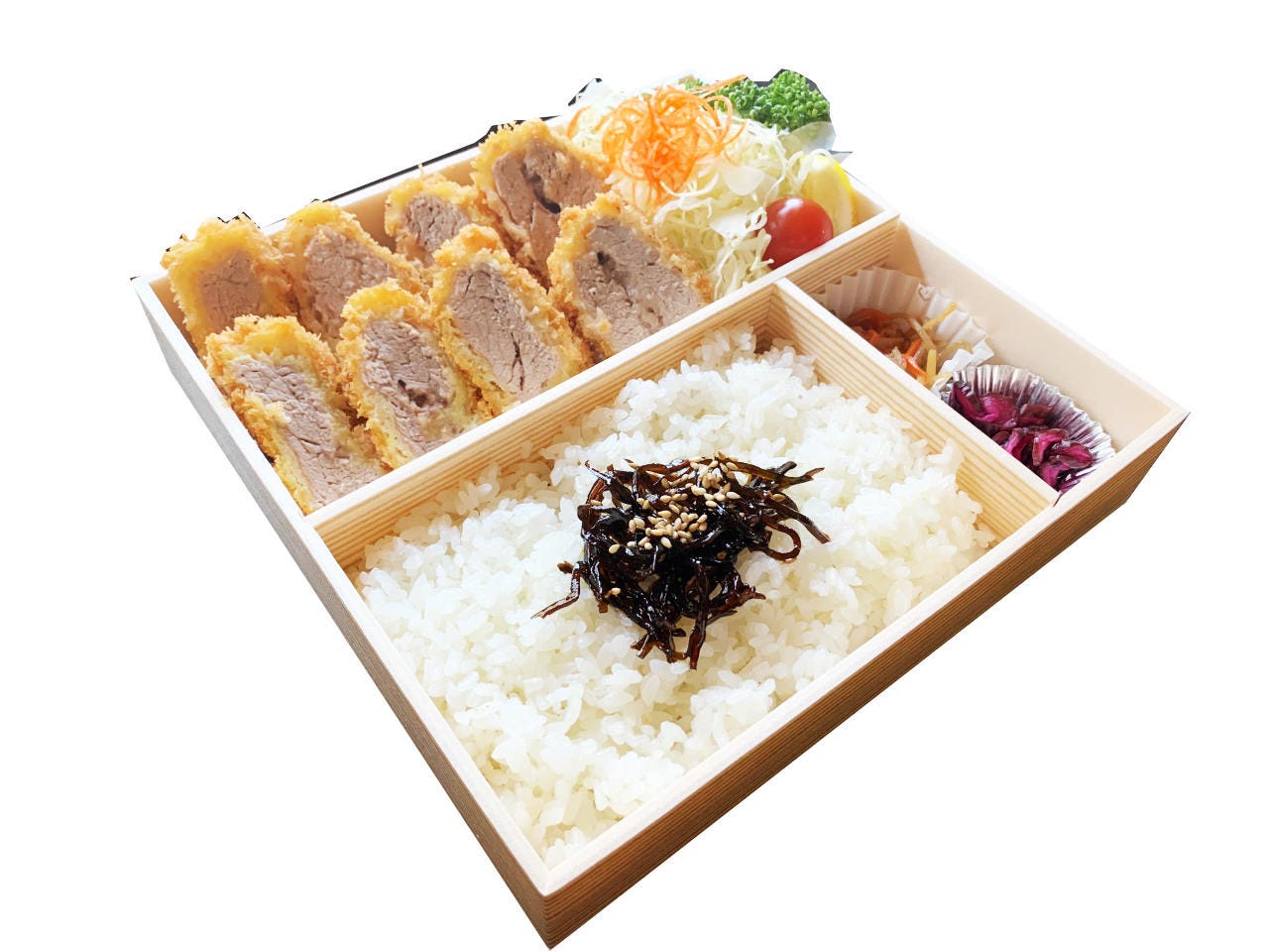 ひれかつ弁当♪一番人気です♪