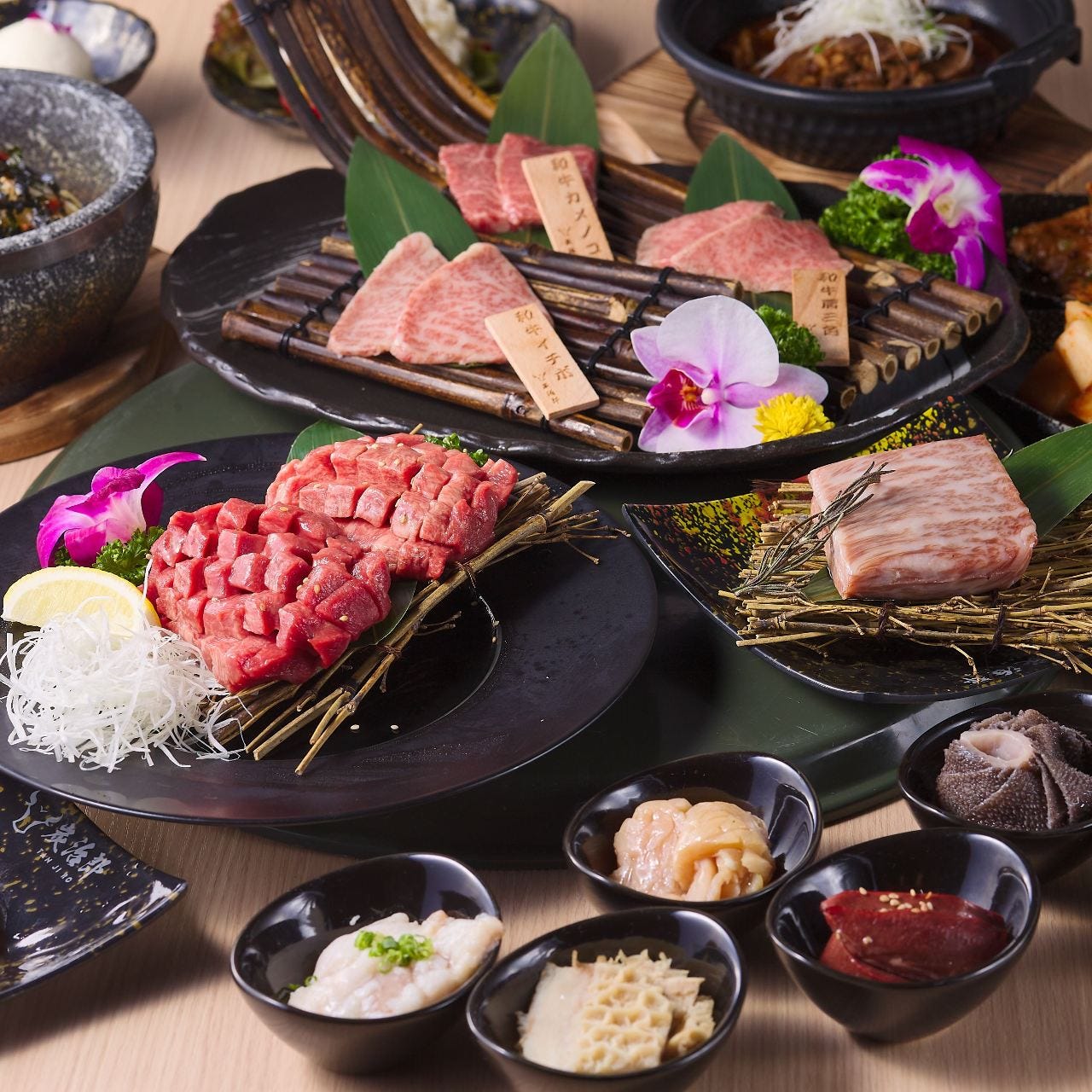 A5ランクの黒毛和牛焼肉×食べ放題 個室完備 炭治郎 六本木店（六本木