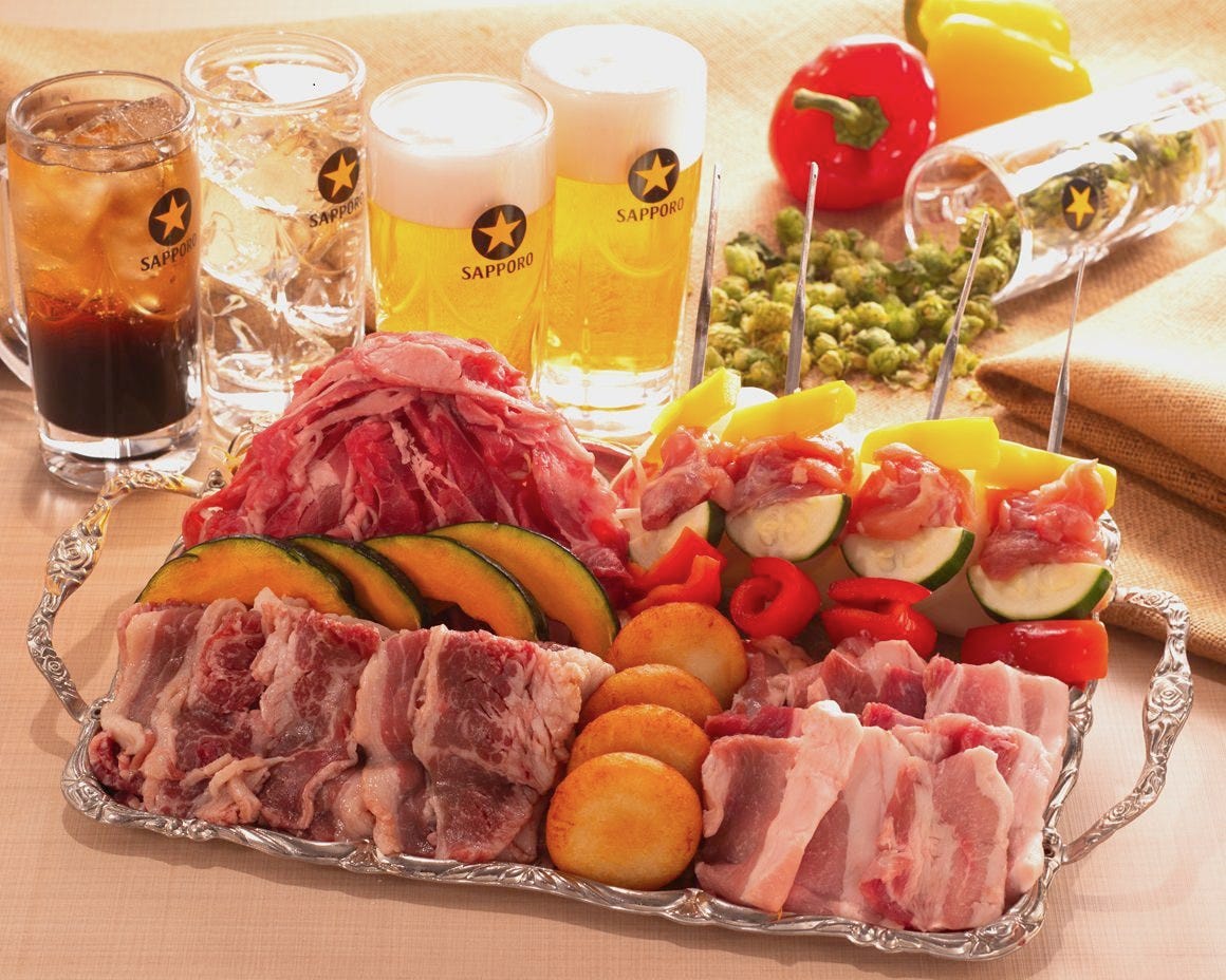 アサヒビールスマドリビアガーデンBBQセット 大阪・中之島「