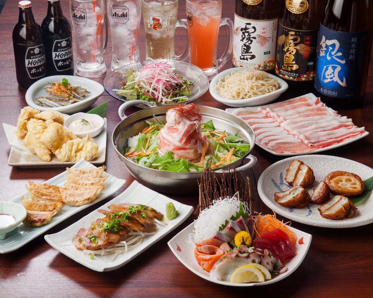 当日ok うまかコース 選べる鍋3種 料理9品2時間飲み放題付き 宴会 歓迎会 送迎会 の詳細 薩摩料理 三士 三田店 田町 三田 鍋その他 ぐるなび