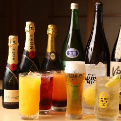 和の逸品やお料理によく合う、京都の地酒なども豊富にご用意！