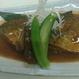 鯖の味噌煮定食セット
