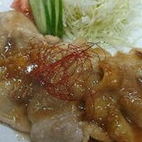 豚肉生姜焼き定食セット