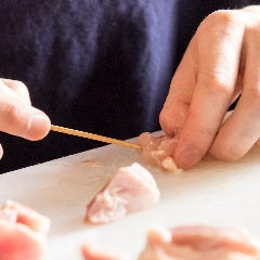 鳥吉といったら焼鳥♪ 1本1本丁寧に仕上げた炭火焼鳥