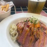 熟成肉のローストビーフプレート