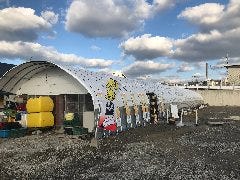 金のかき小屋
