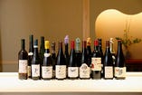ワインと日本酒のペアリング　６種～８種
