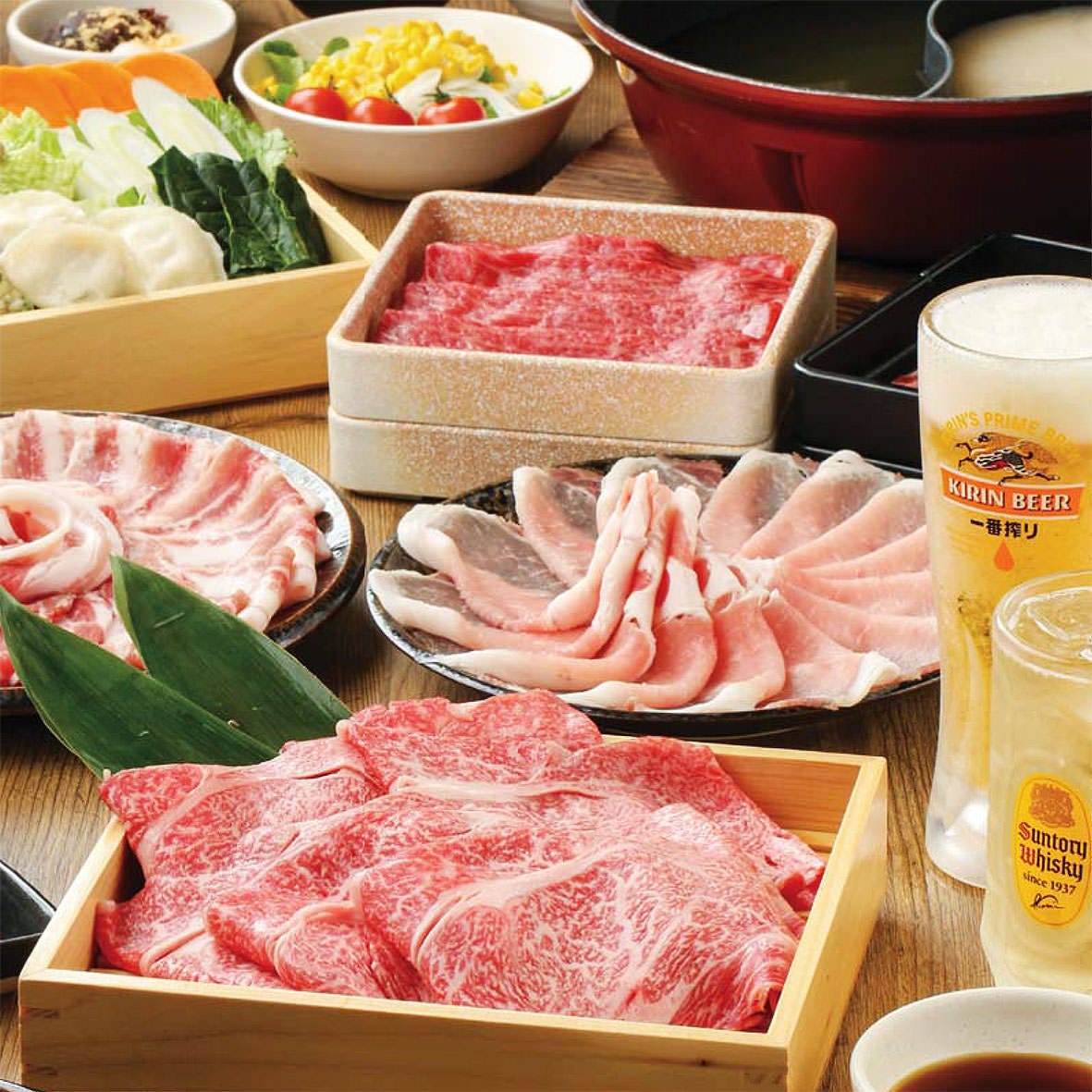 有明駅周辺でしゃぶしゃぶ食べ放題できる『しゃぶ食べ 有明ガーデン店』の写真