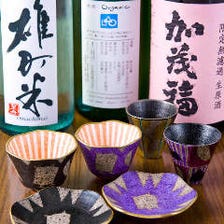 串焼きに合う豊富な日本酒＆ワイン