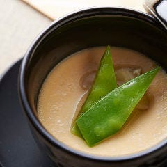 【予約制】フォアグラ茶碗　鮑餡かけ