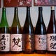 利き酒師お勧めの季節の日本酒や入手困難な美酒の数々をご用意！