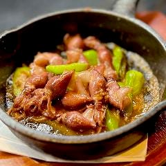 ホタルイカのバター醤油炒め