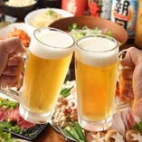 焼酎・日本酒を豊富にご用意。お肉に合うワインもございます。