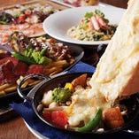 北海道産ラクレットチーズをたっぷり楽しめる限定コースも◎