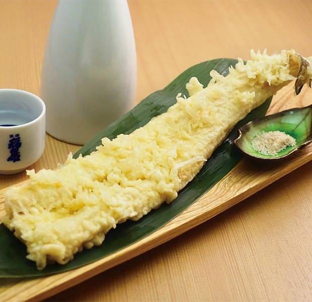 綿実油のｻｸｻｸ食感とごま油の香ばしさが魅力の天ぷら専用油使用◎