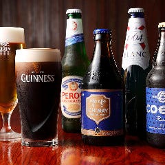 世界各国のビールをご用意!埼玉のクラフトビール『コエド』も