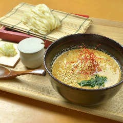 神楽坂 久露葉亭_坦々胡麻せいろうどん