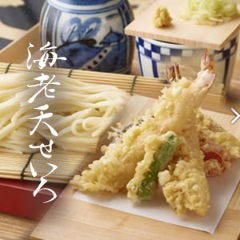 神楽坂 久露葉亭_海老天せいろうどん