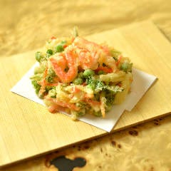 神楽坂 久露葉亭_季節のかき揚げ　