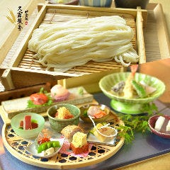 神楽坂 久露葉亭_【季節限定ランチ■旬彩御膳】季節の彩り料理や旬の味覚をうどんを楽しむ季節限定ランチ御膳　4800円