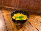 けもの出汁の卵スープ