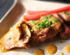 高庵 ＴＯＫＹＯ_【定番】売り切れ続出のレアで焼いた白レバー炭火焼き