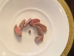 高庵 ＴＯＫＹＯ_白レバーの一刀両断ぶったぎり塩3種で