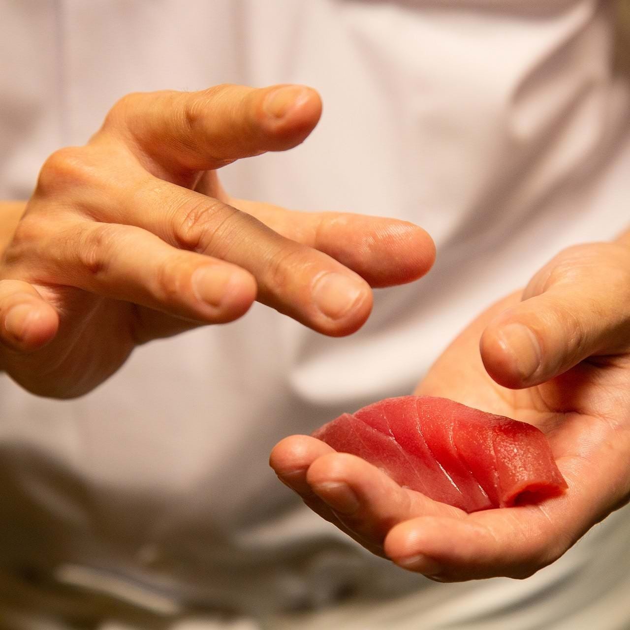 職人の技が光る拘りの握り寿司
