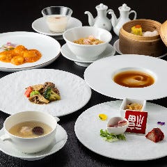 【満足ランチコース～禄～】海鮮とお肉のメイン料理２品など全７品　4,400円(税込)