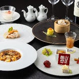 【ショートコース】点心盛り合わせ・季節の麻婆豆腐など全５品のシンプルコース　6,600円(税込)