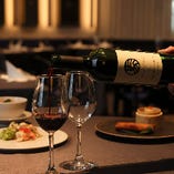 【忘年会プラン】15,000円(飲み放題、税、サービス料込み)プラン　～翡翠～