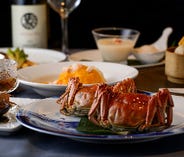 【期間限定 上海蟹プレミアムコース -嘉福KAFUKU-】旬を迎えた上海蟹を心ゆくまで　全7品 13,200円(税込)